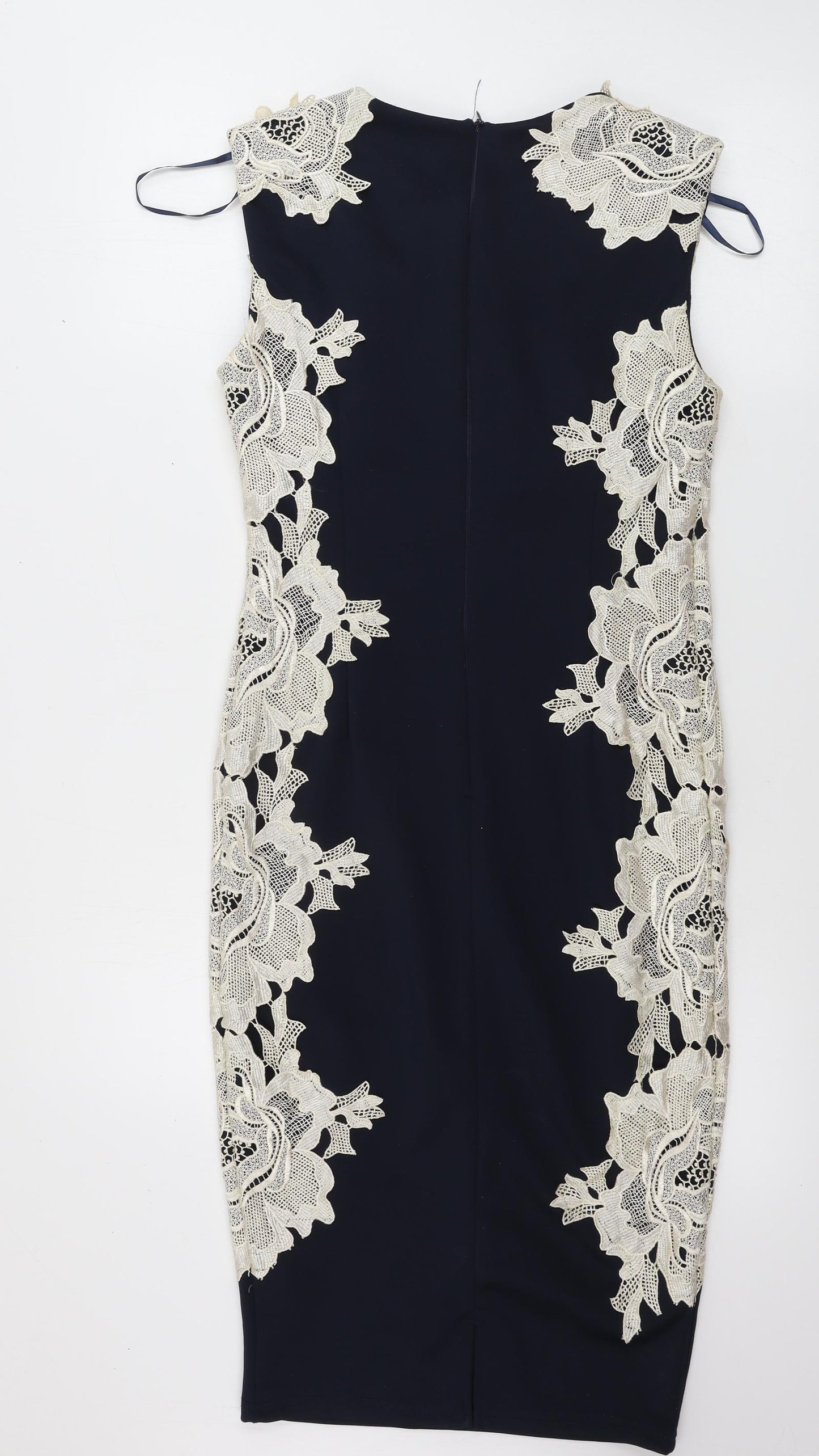 AX Paris  Womens Blue Floral  Bodycon  Size 12