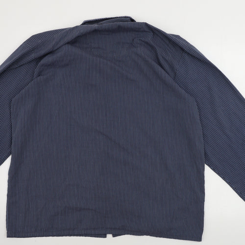Debenhams  Mens Blue Striped   Button-Up Size L
