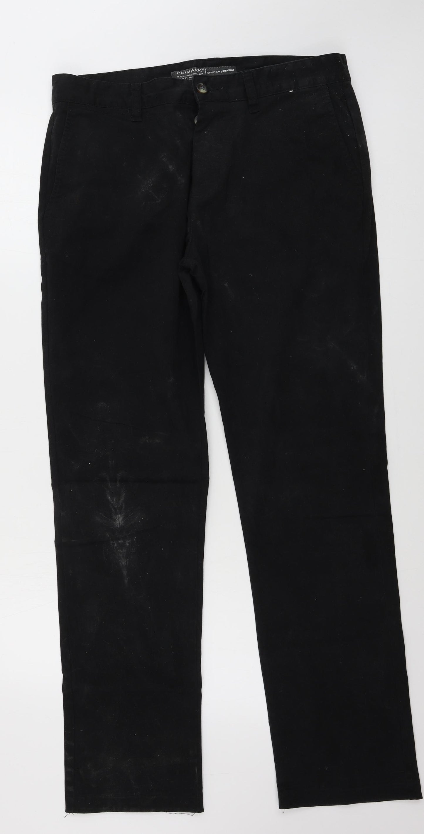 Primark  Mens Black   Trousers  Size 32 in L30 in