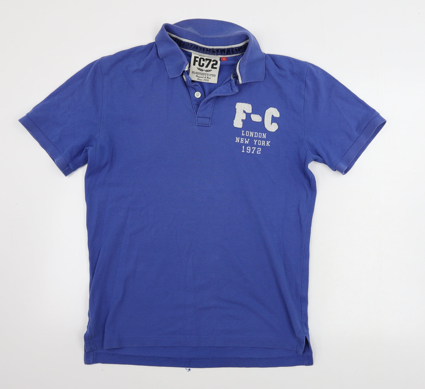 SEVENTY TWO  Mens Blue    Polo Size S