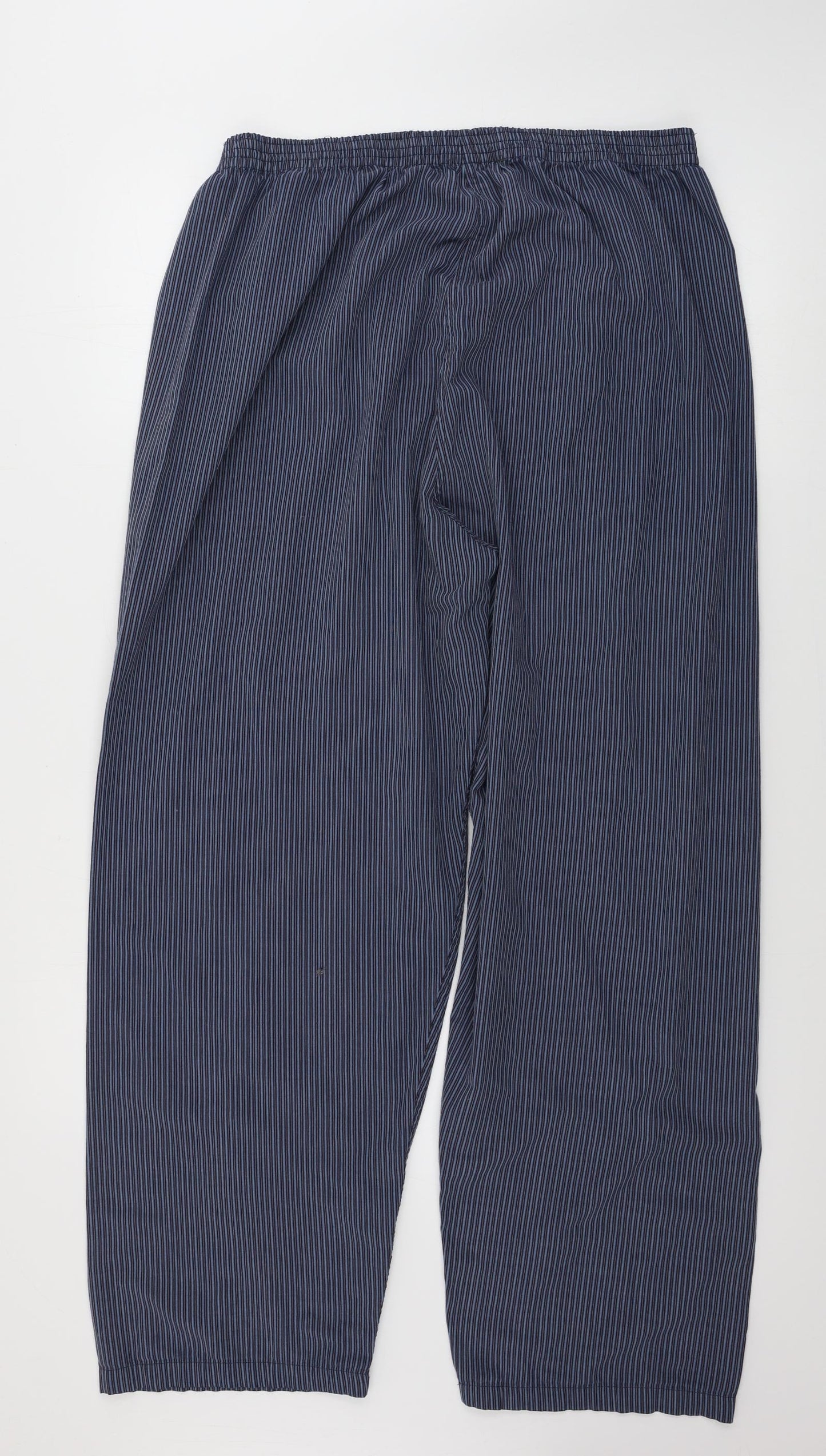 Debenhams  Mens Grey Striped  Trousers  Size L L28 in