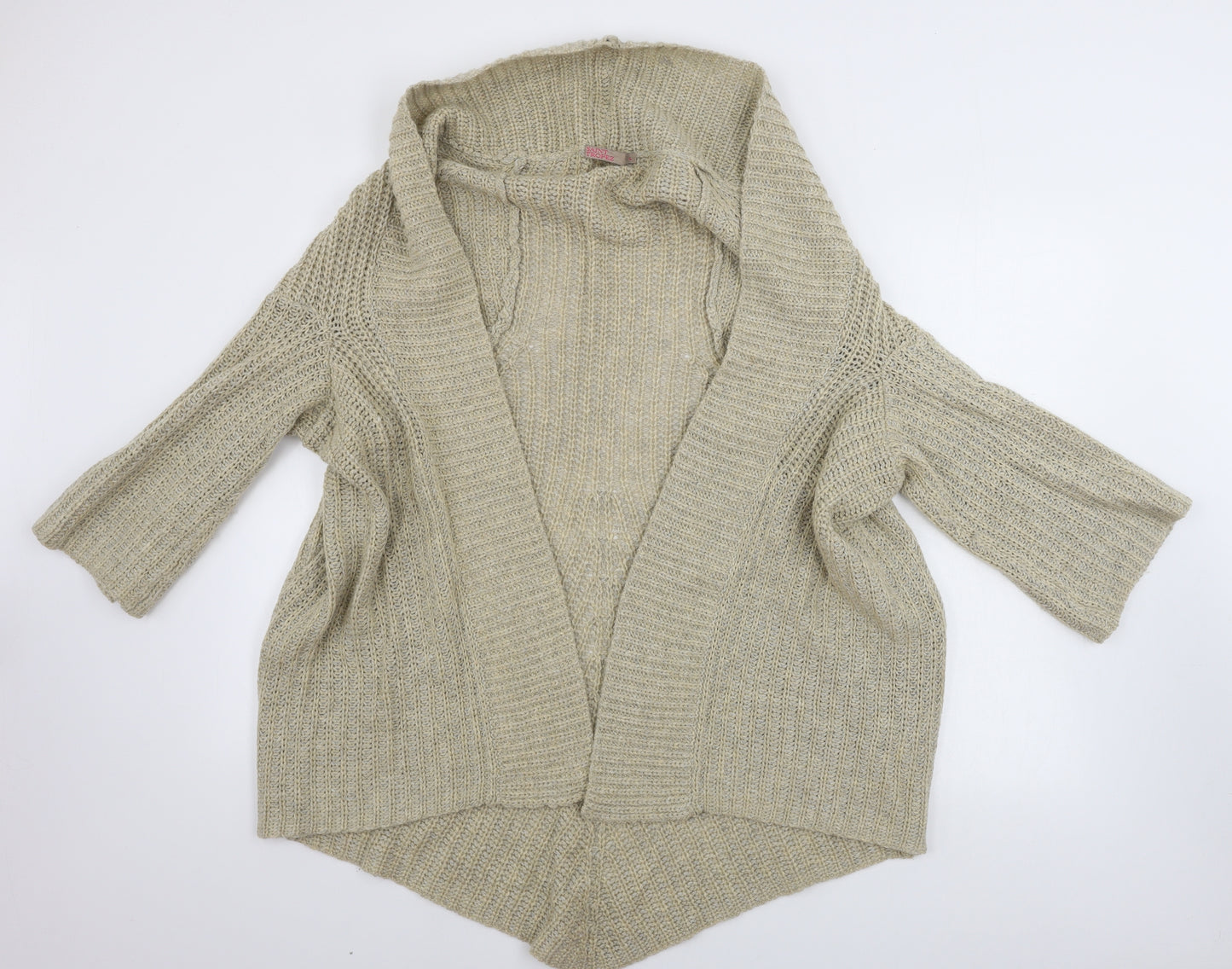 Saint Tropez  Womens Beige   Cardigan Jumper Size L