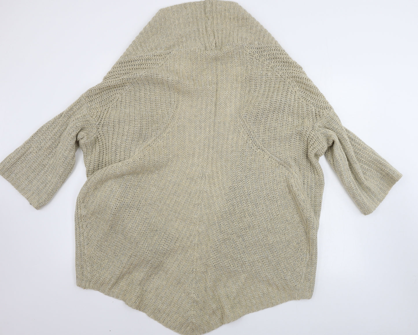 Saint Tropez  Womens Beige   Cardigan Jumper Size L