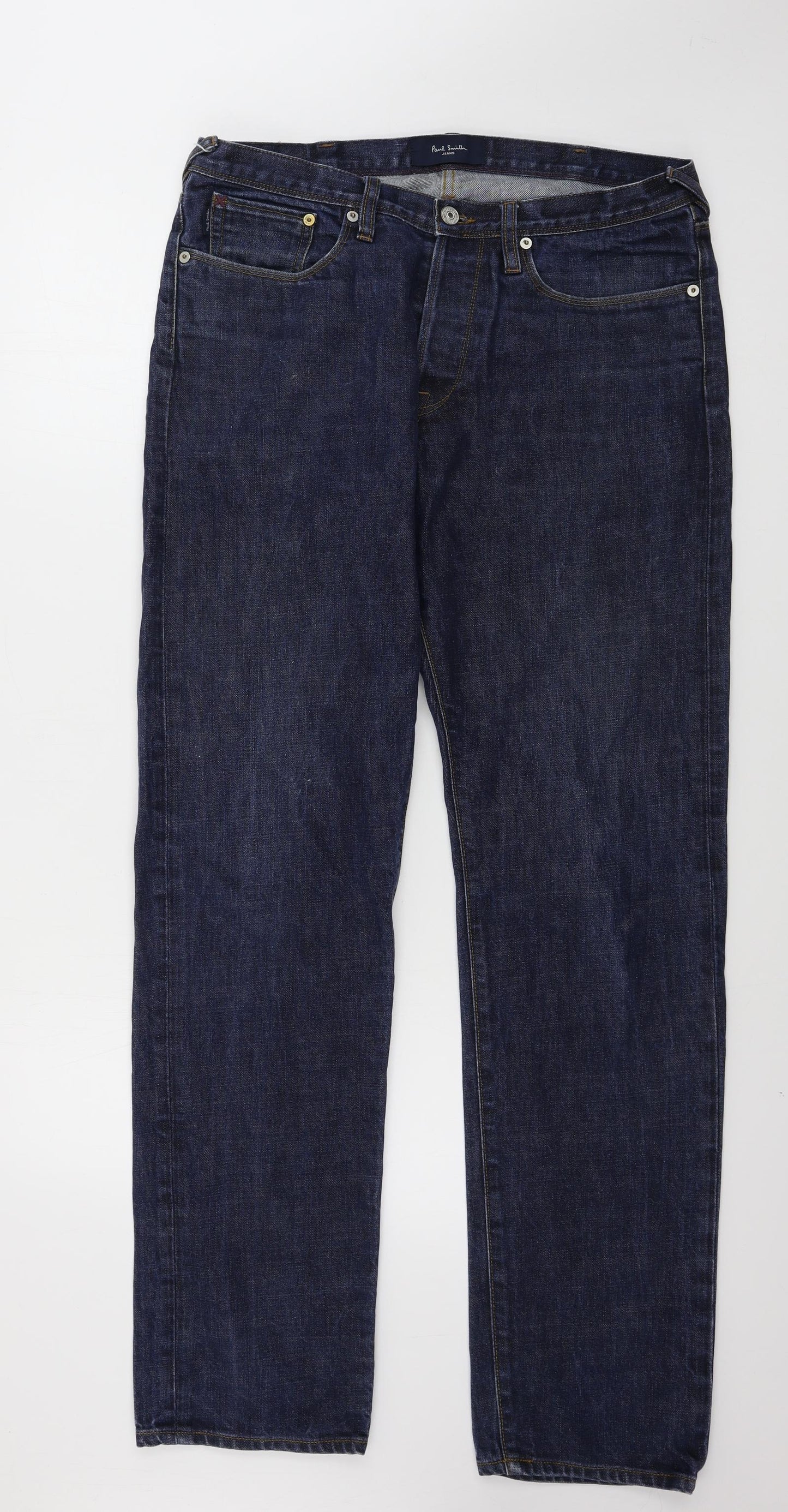 Paul Smith Mens Blue   Straight Jeans Size 32 in L29 in