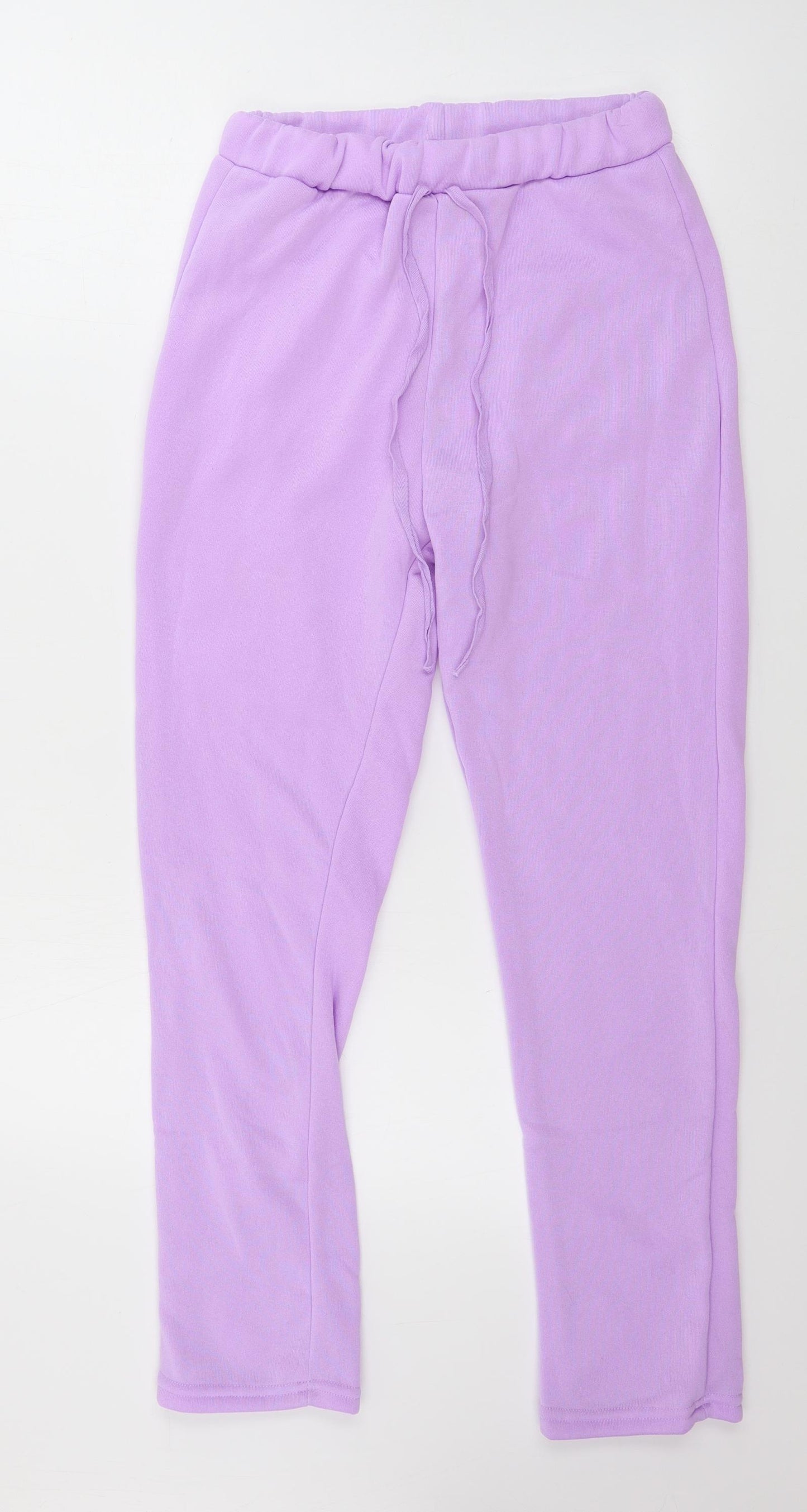 Preworn  Womens Purple   Sweatpants Trousers Size M L25 in