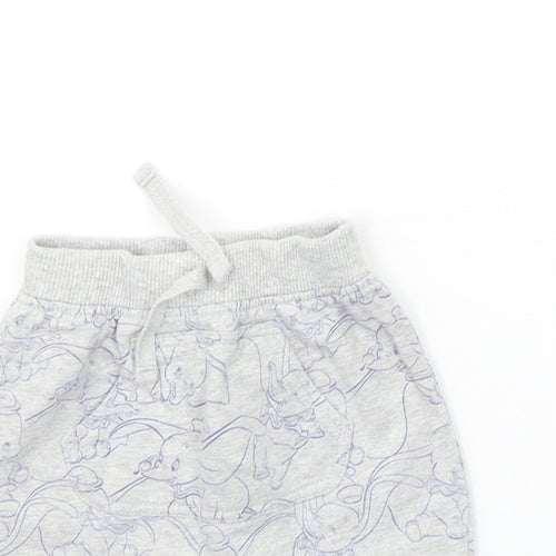 George Baby Grey Geometric  Jogger Trousers Size 3-6 Months
