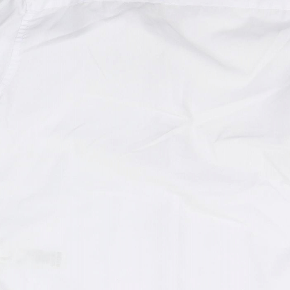 Marks and Spencer Girls White   Basic Button-Up Size 10-11 Years  - SCHOOL
