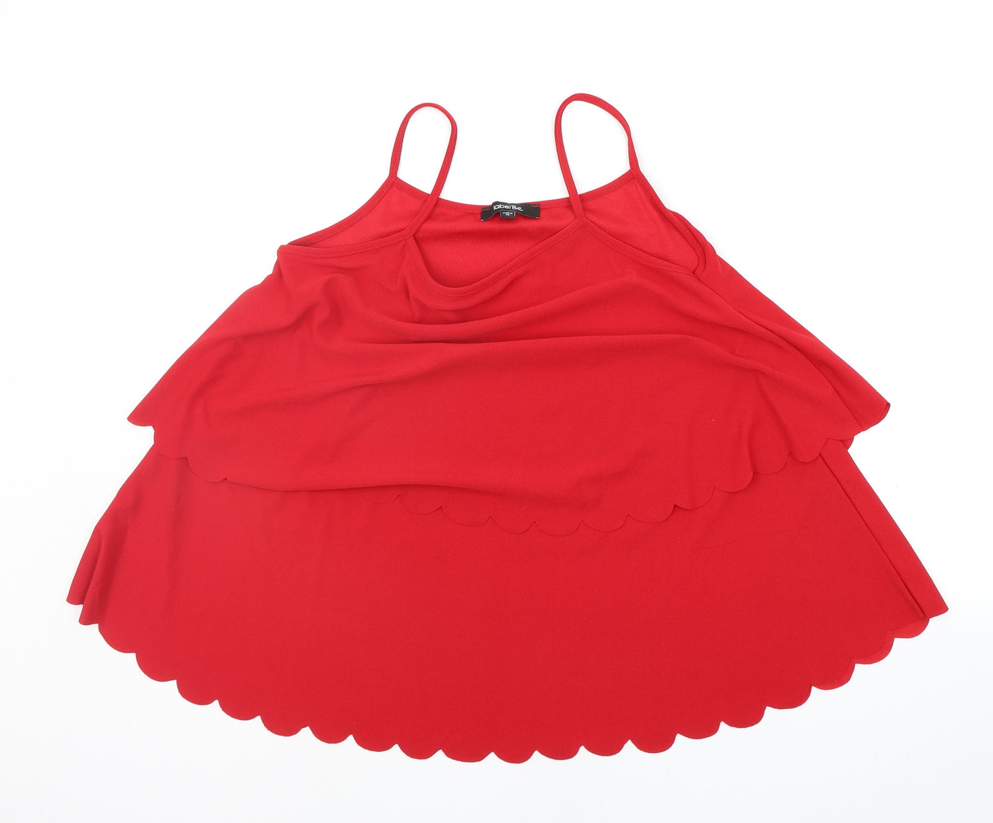 Simply Be Womens Red   Basic Tank Size 12