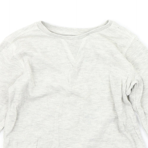 NEXT Boys Grey   Pullover Jumper Size 6 Years