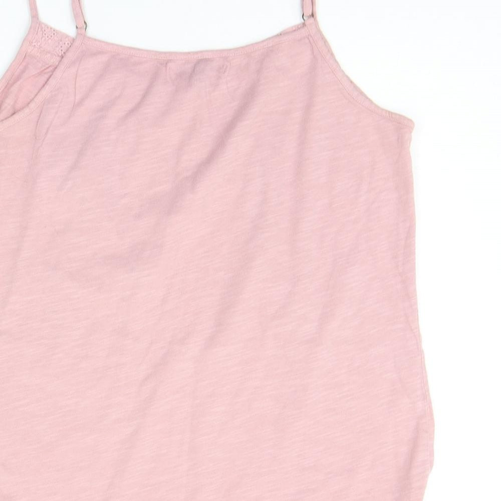 White Stuff Womens Pink   Basic Tank Size 12