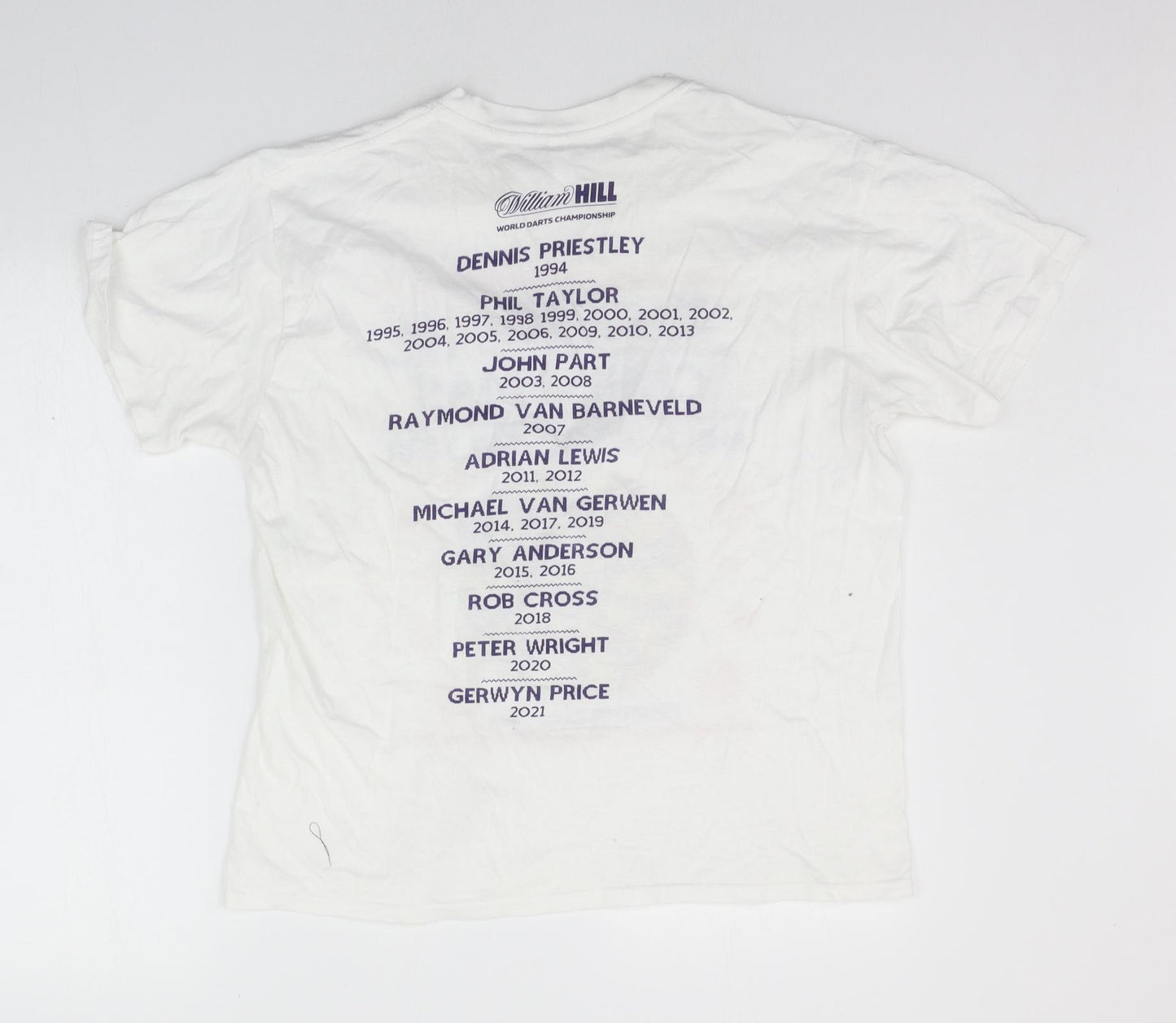 Casual classics Womens White   Basic T-Shirt Size L  - Christams