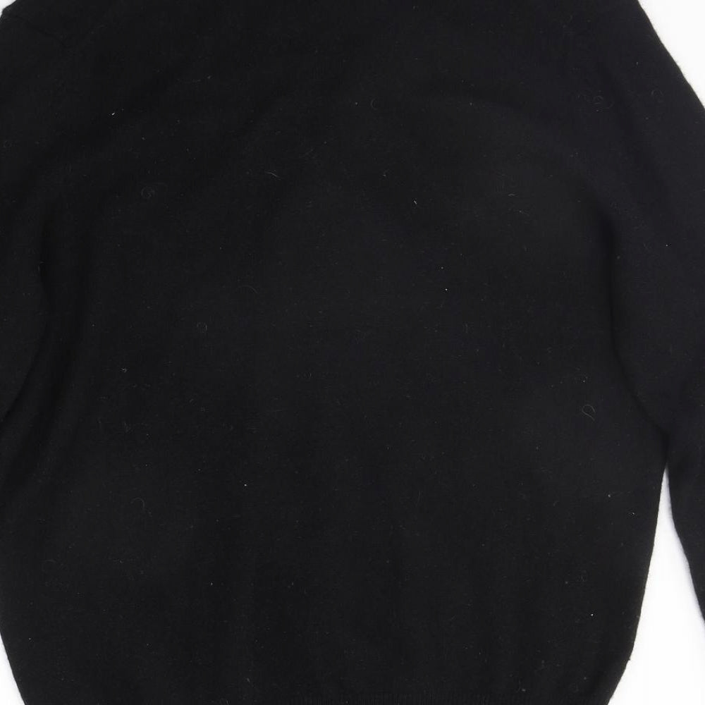 F&F Mens Black   Pullover Jumper Size L