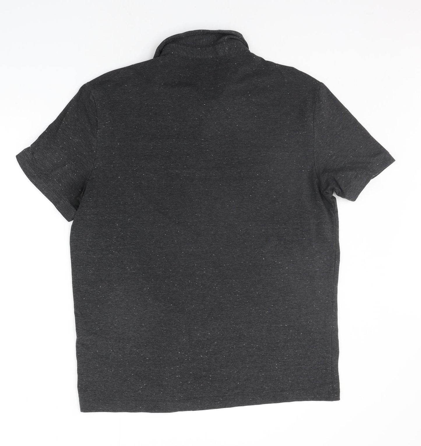 H&M Mens Black    Polo Size L