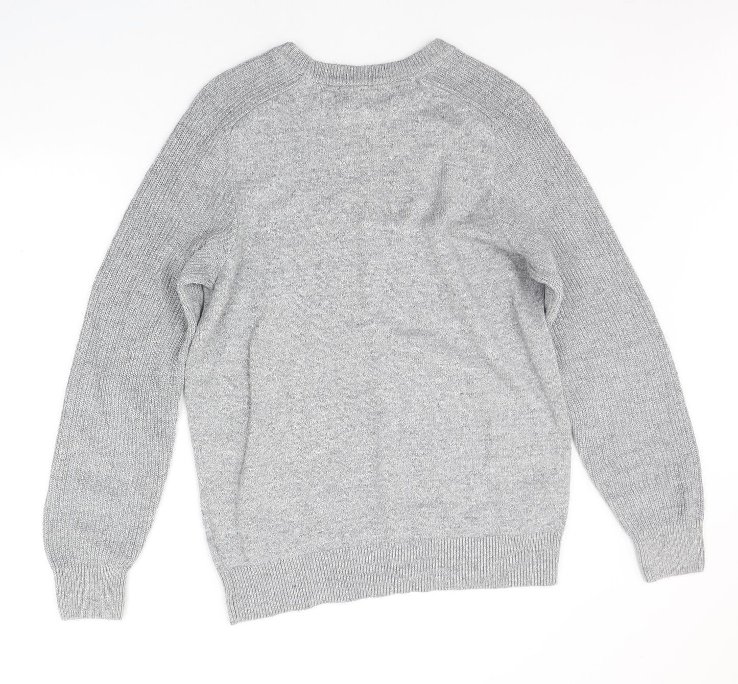 H&M Mens Grey   Pullover Jumper Size M