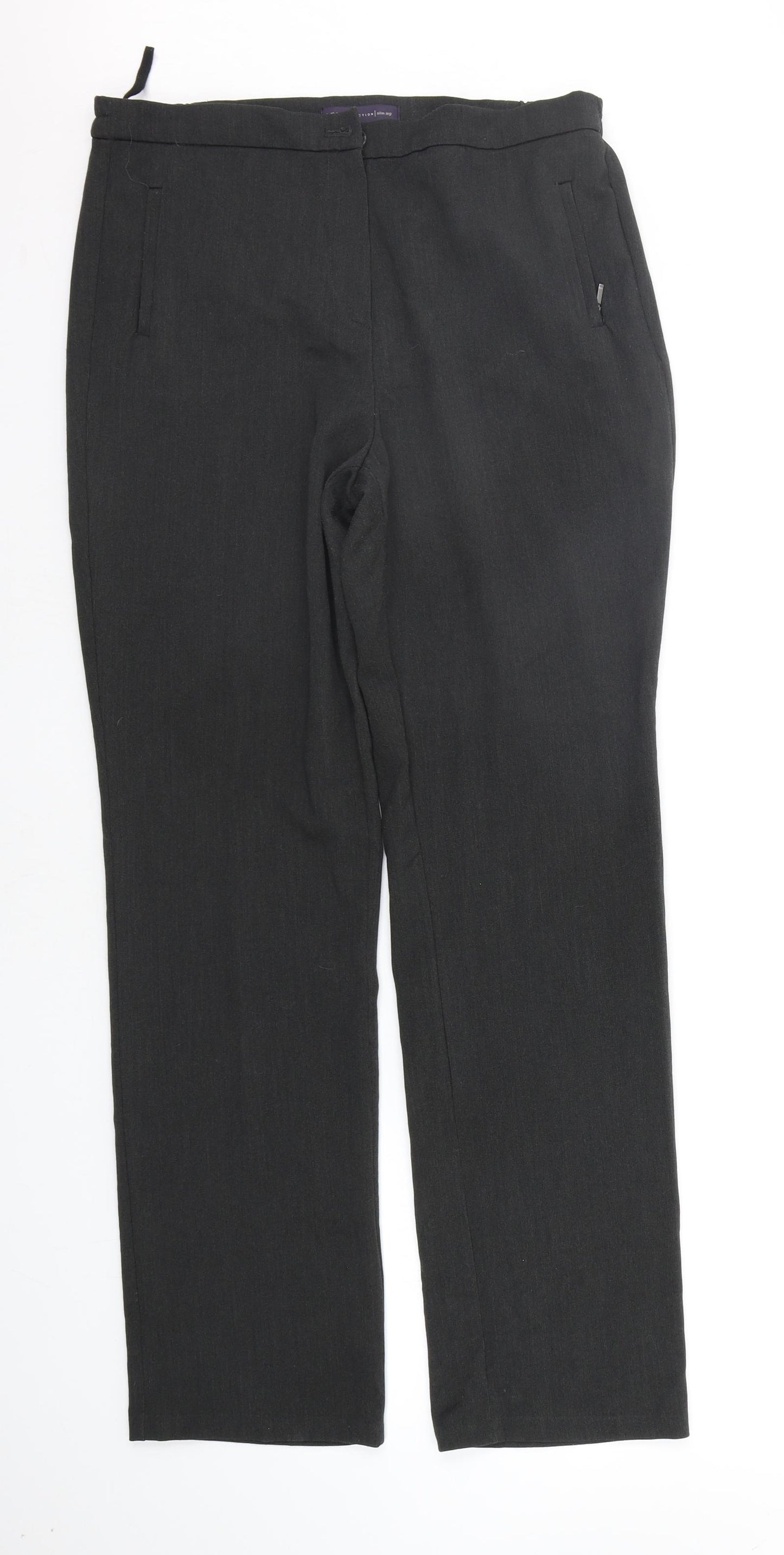 Marks and Spencer Womens Grey   Trousers  Size 12