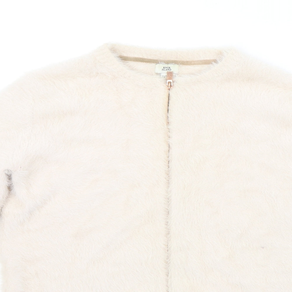 River Island Girls Beige   Jacket  Size 11-12 Years