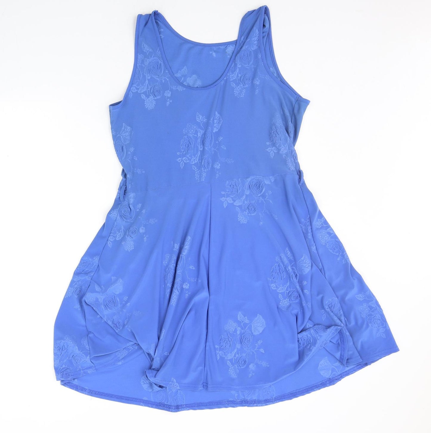 Atmosphere Womens Blue Floral  A-Line  Size 18