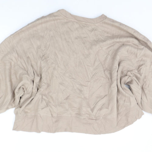 zenna Womens Beige   Pullover Jumper Size M
