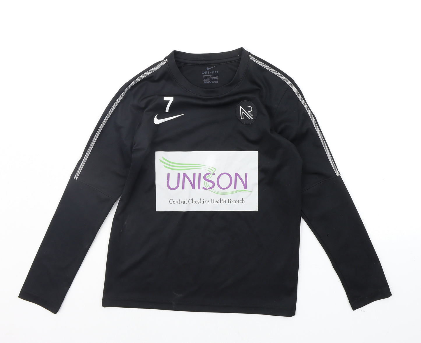 Nike Boys Black   Pullover Jumper Size M  - FOOTBALL