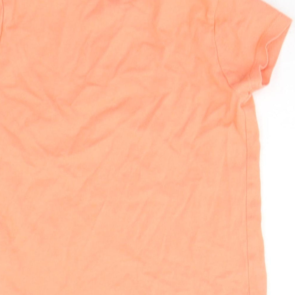 F&F Baby Orange   Basic T-Shirt Size 18-24 Months  - SMILE