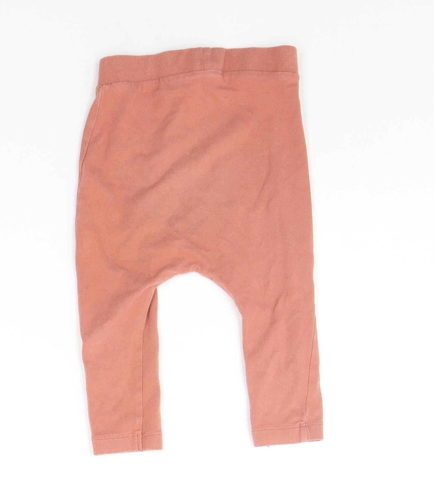 Nutmeg Baby Pink   Jogger Leggings Size 12-18 Months