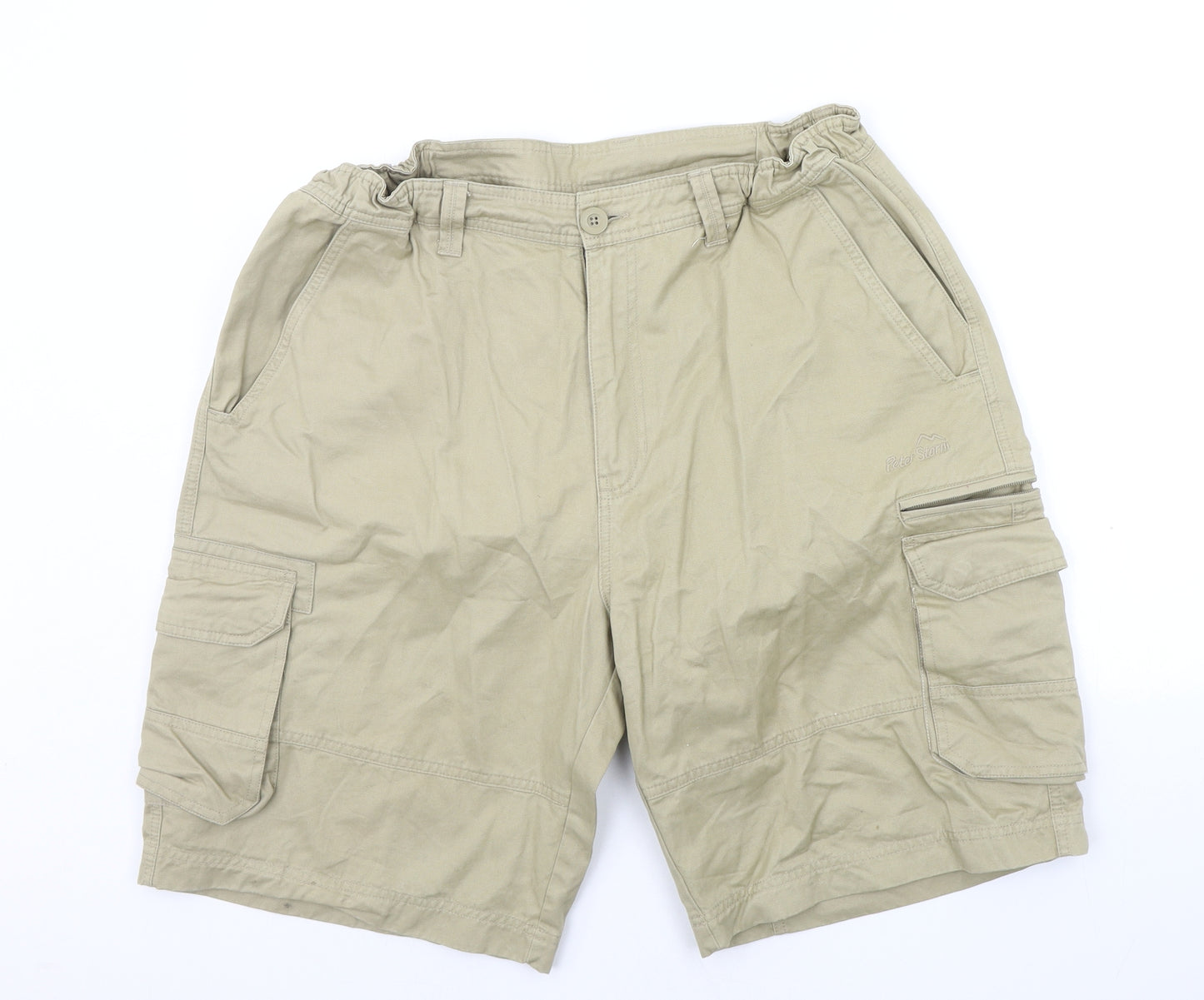 Peter Storm Mens Beige   Chino Shorts Size 36 in
