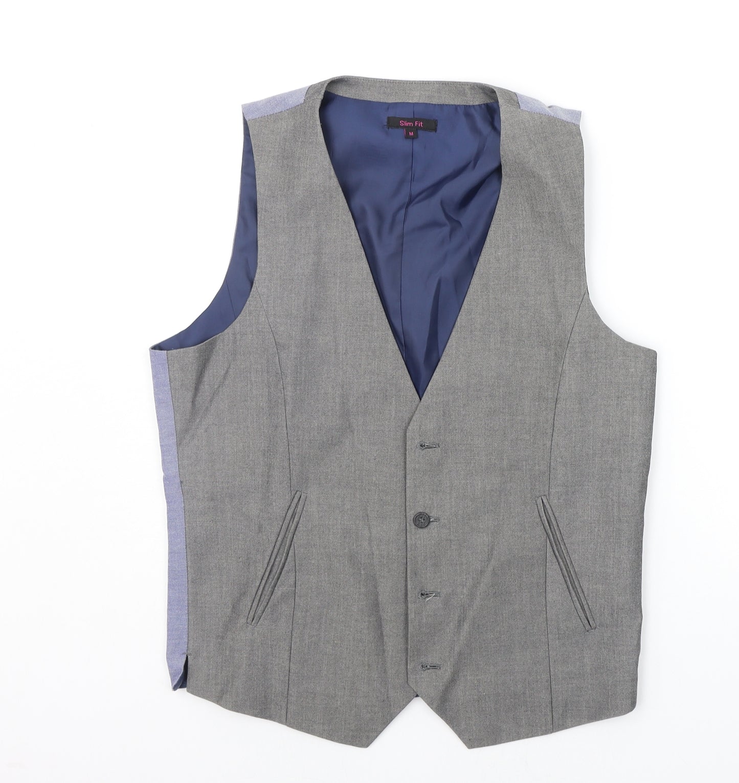 Butler & Webb Mens Grey   Jacket Suit Waistcoat Size M