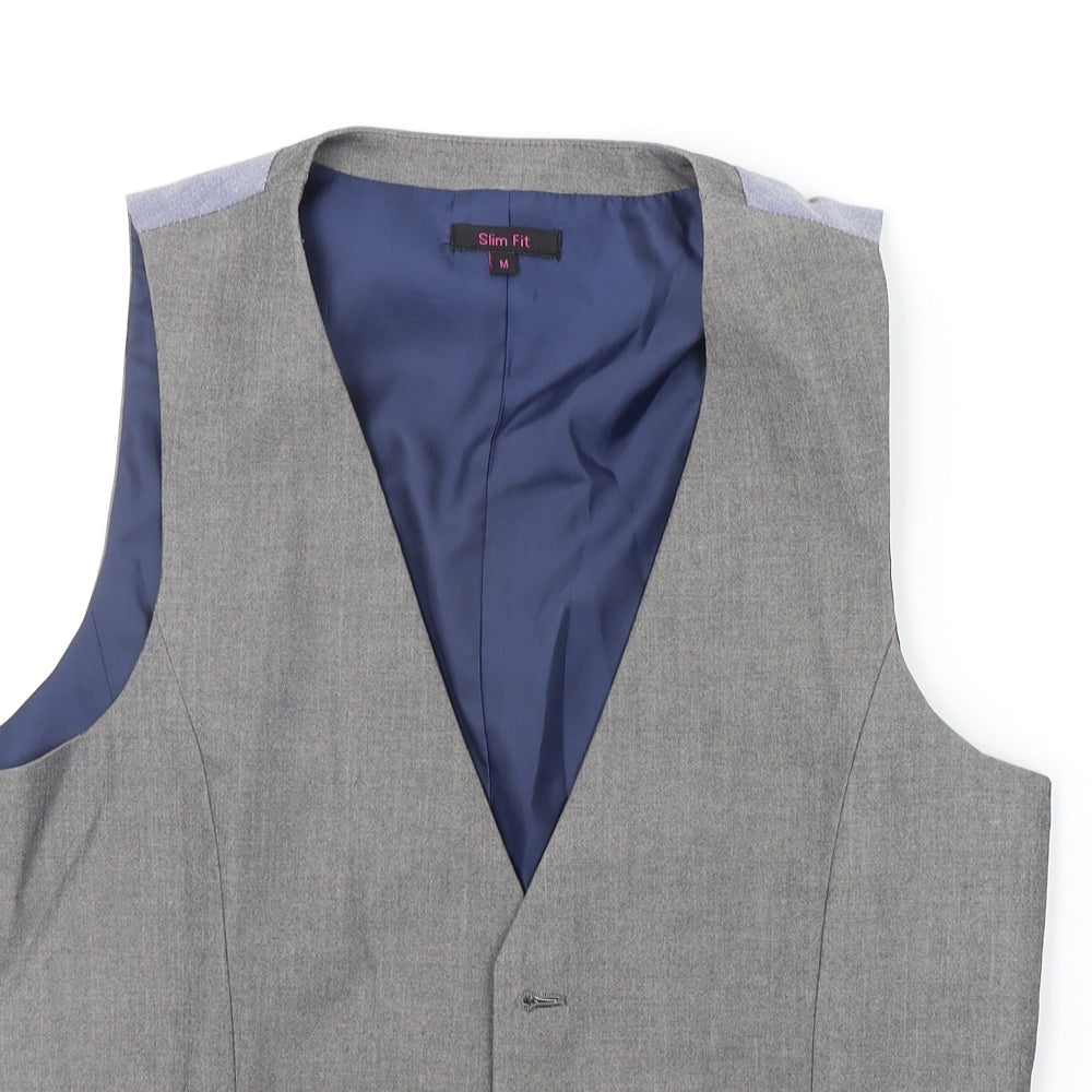 Butler & Webb Mens Grey   Jacket Suit Waistcoat Size M