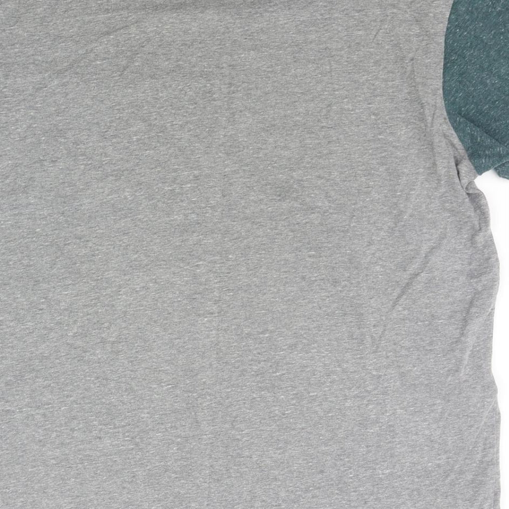 Cedar Wood State Mens Grey    T-Shirt Size L