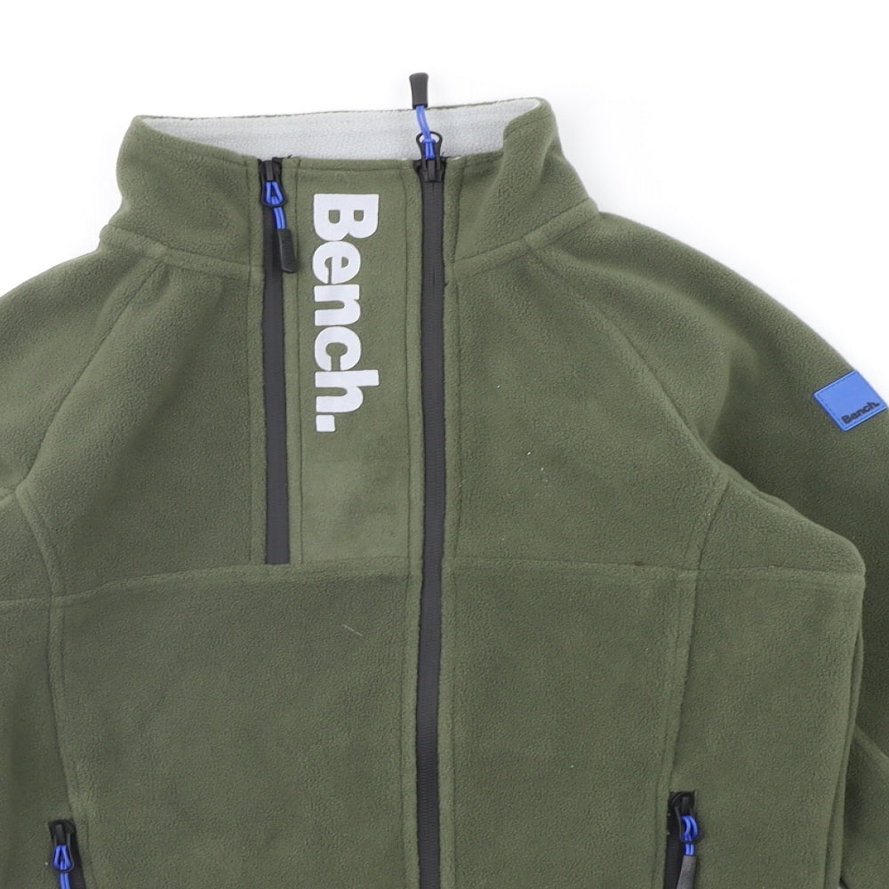 Bench Boys Green   Jacket Coat Size 9-10 Years