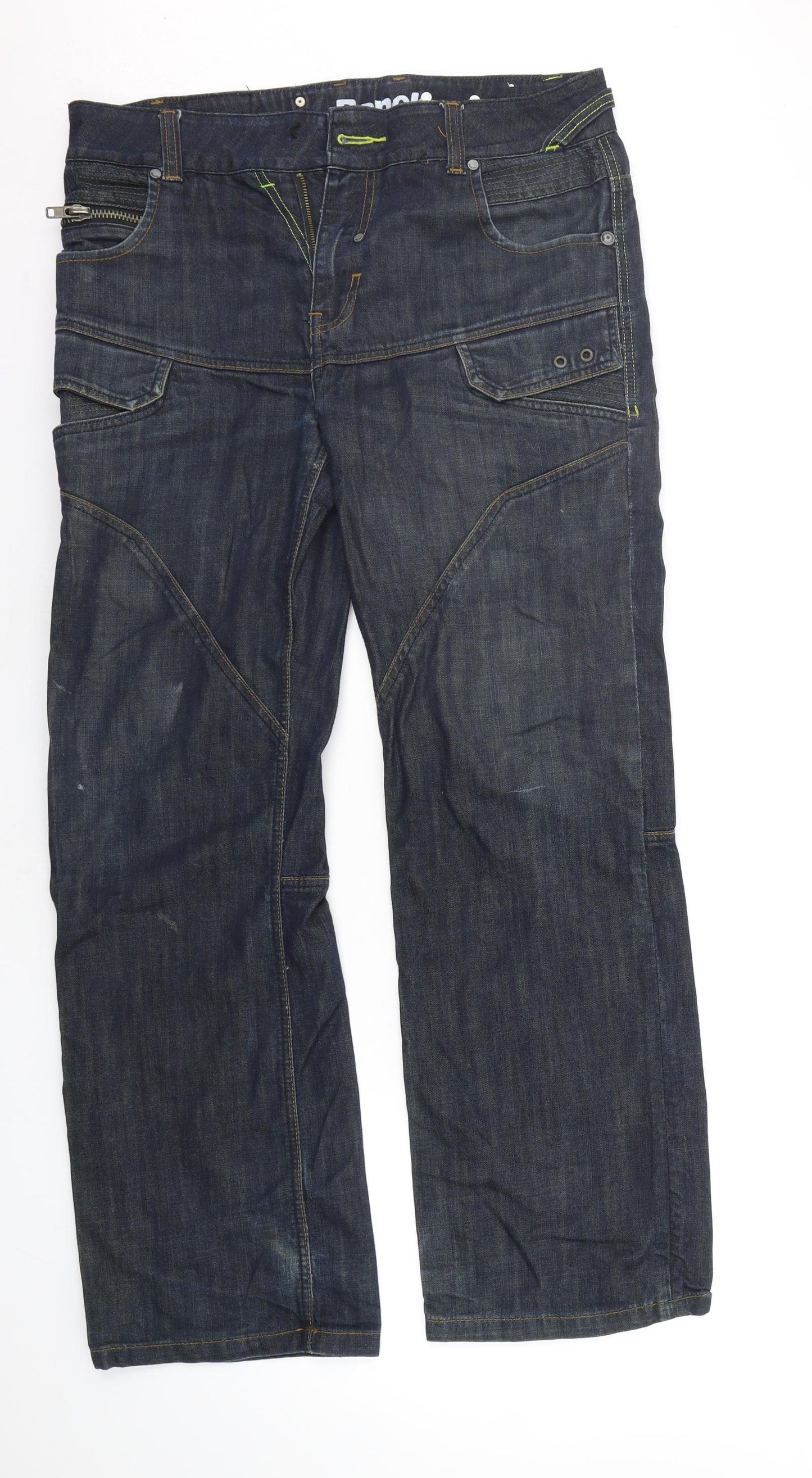 Bench Mens Blue   Straight Jeans Size 32 in L29 in