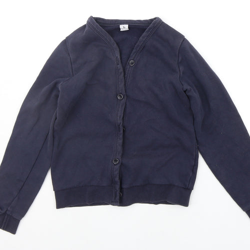 TU Girls Blue   Cardigan Jumper Size 11 Years