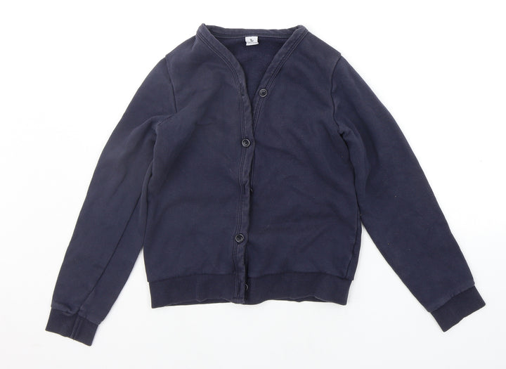 TU Girls Blue   Cardigan Jumper Size 11 Years