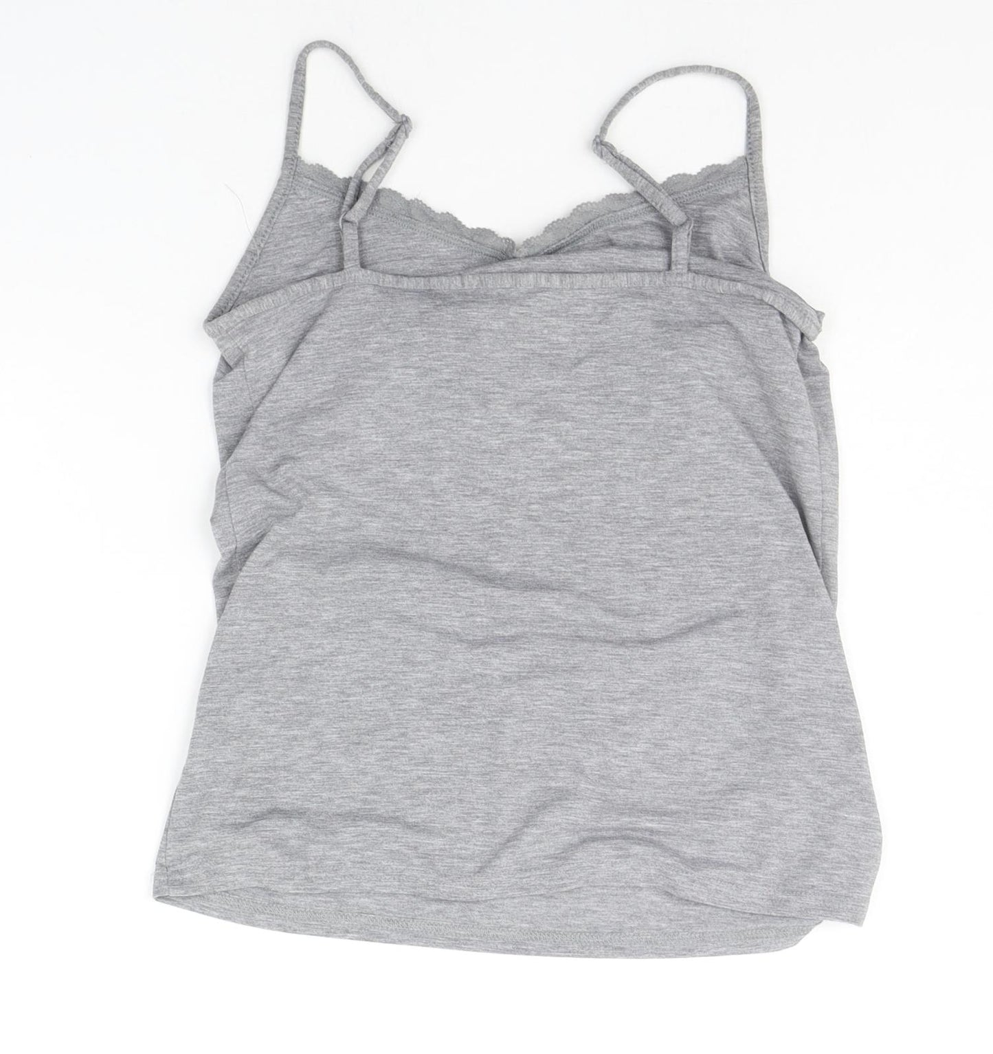 George Womens Grey Solid  Top Pyjama Top Size 10