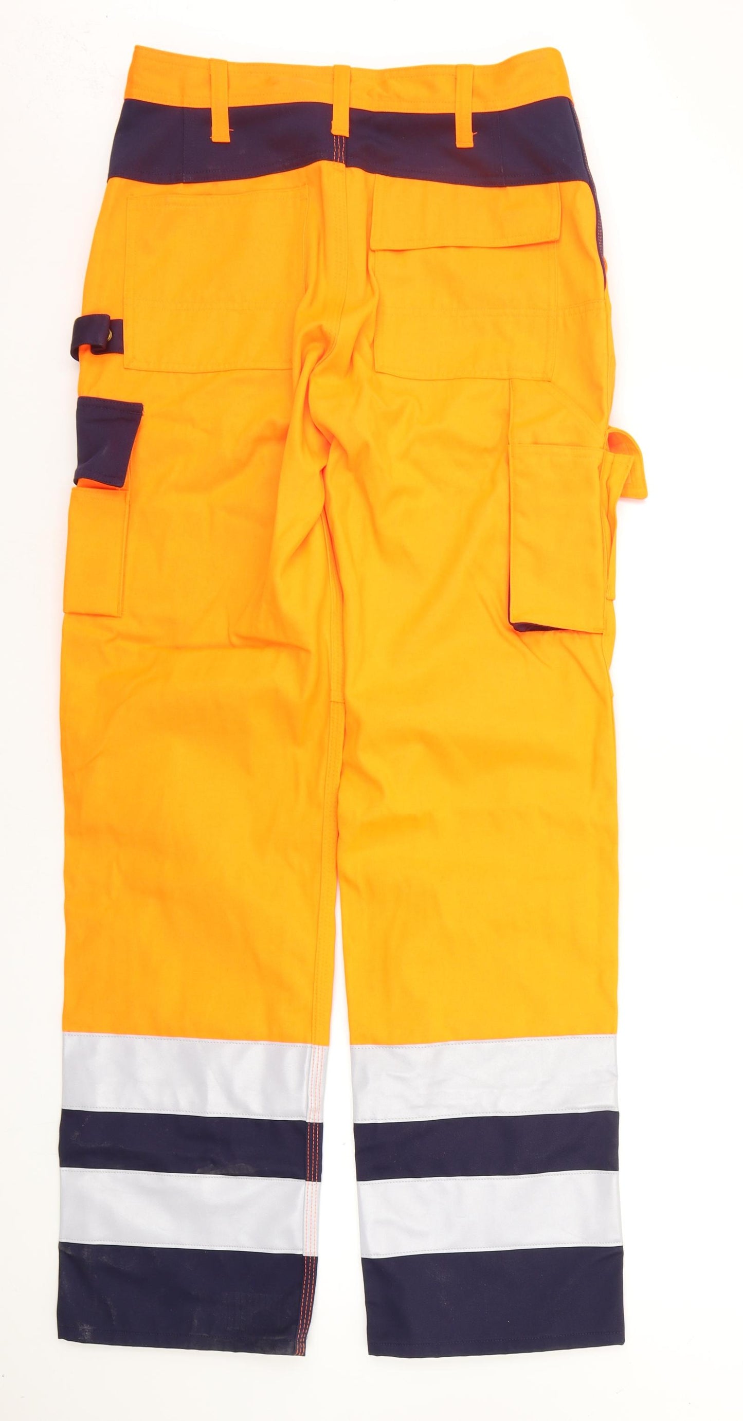 Mascot Mens Orange   Trousers  Size 34 L35 in - work pants