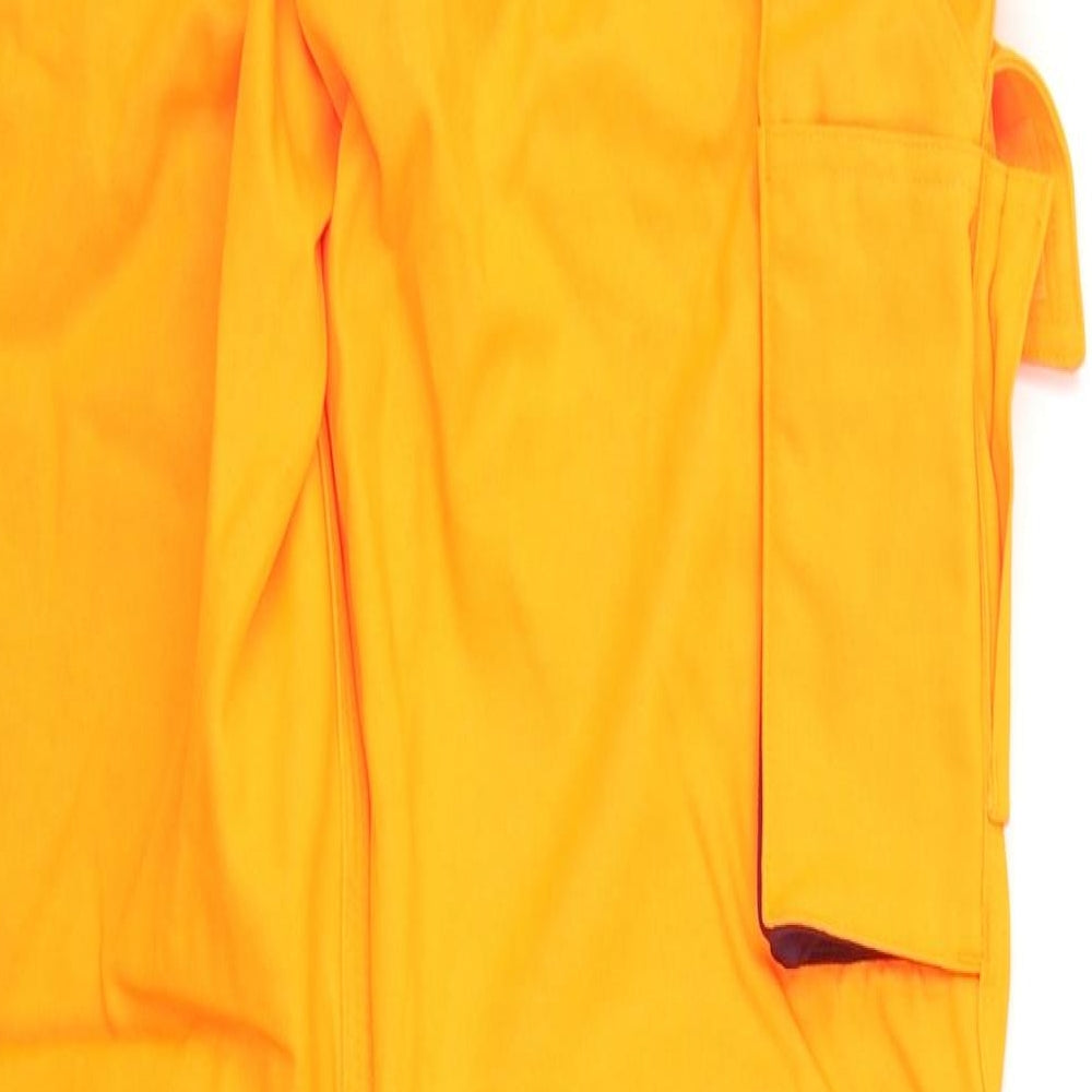 Mascot Mens Orange   Trousers  Size 34 L35 in - work pants