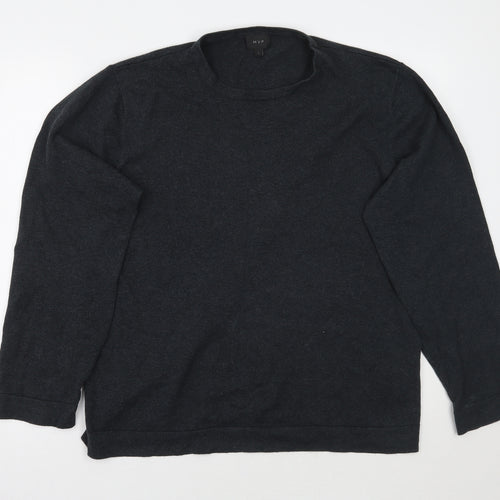 MVP Mens Grey   Pullover Jumper Size L