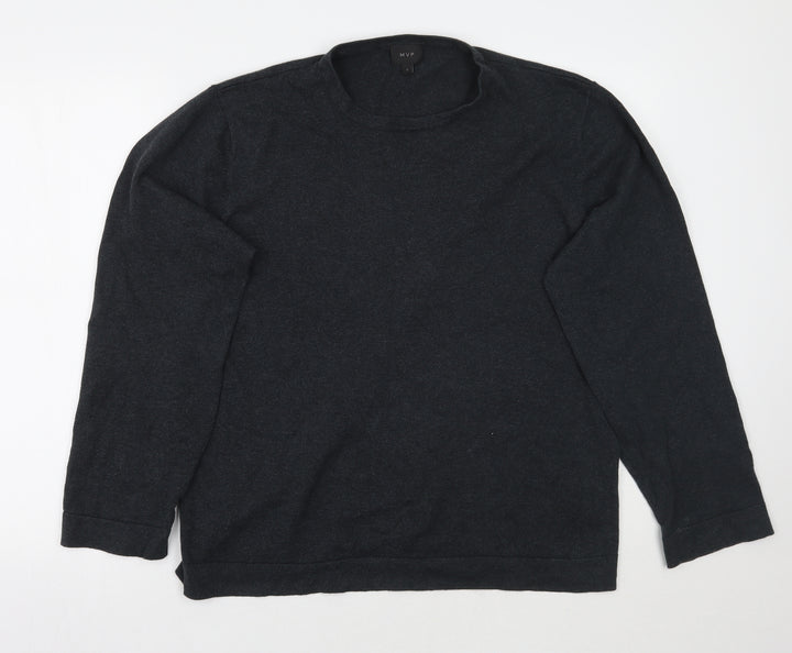 MVP Mens Grey   Pullover Jumper Size L