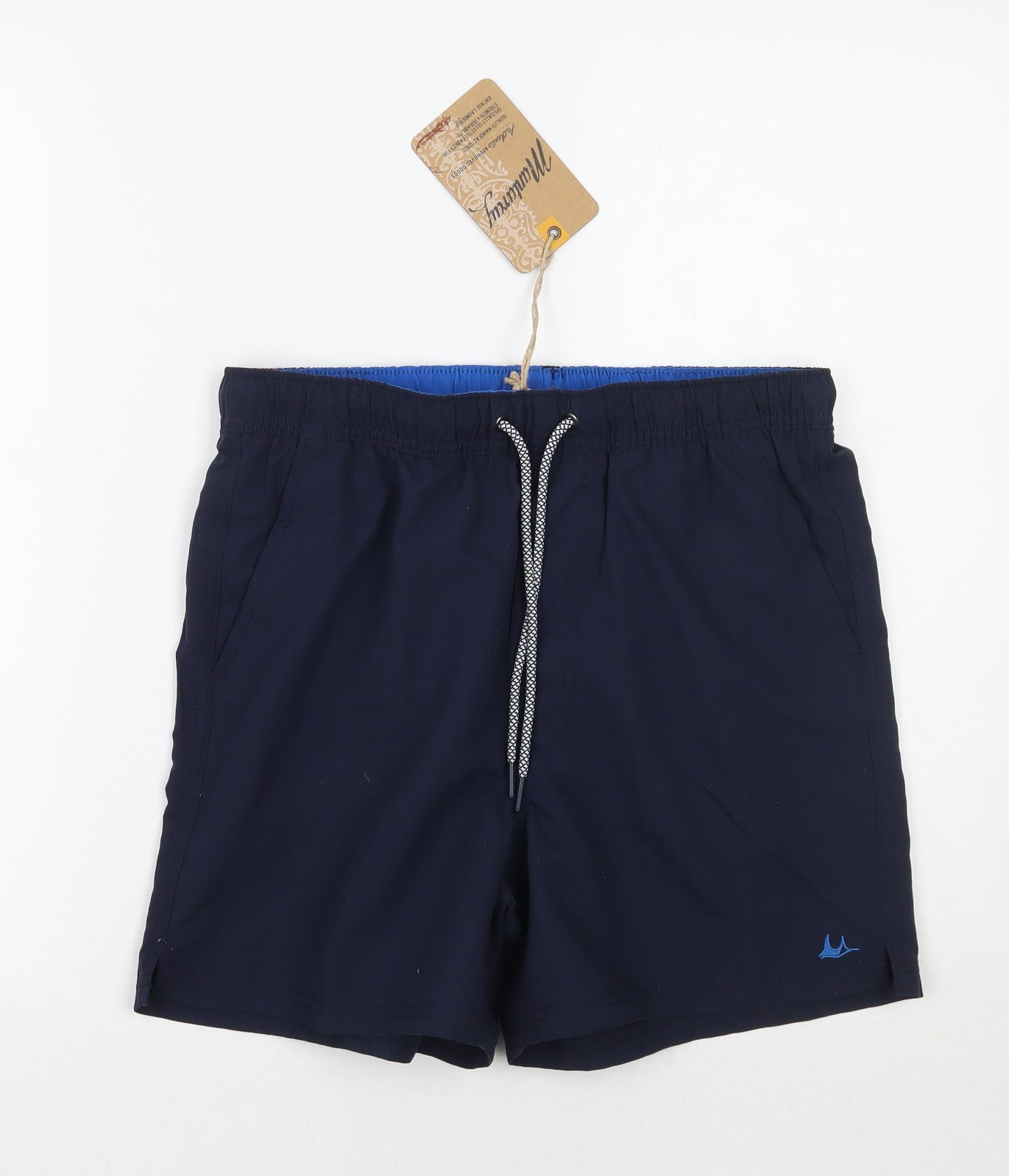 Mantaray Mens Blue   Bermuda Shorts Size S