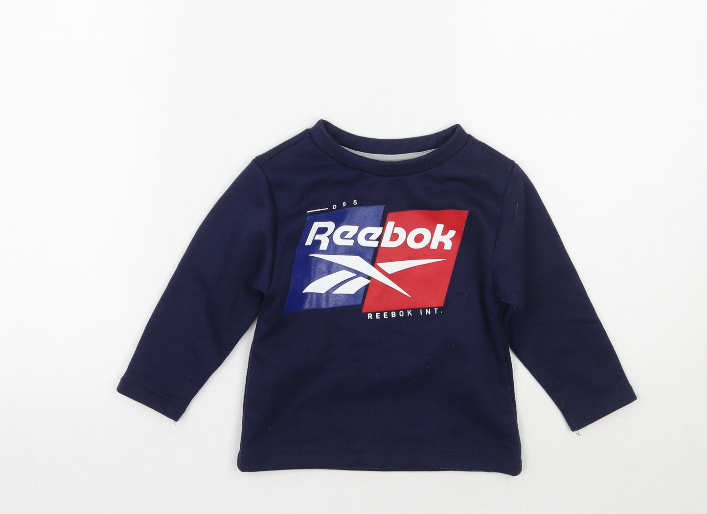 Reebok Boys Blue   Pullover Jumper Size 18-24 Months