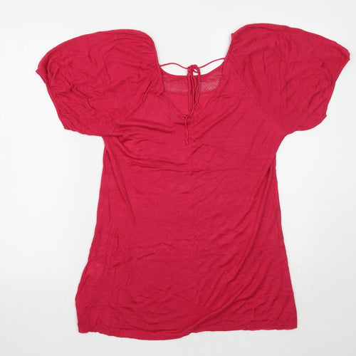 Mystic Womens Pink   Basic T-Shirt Size L