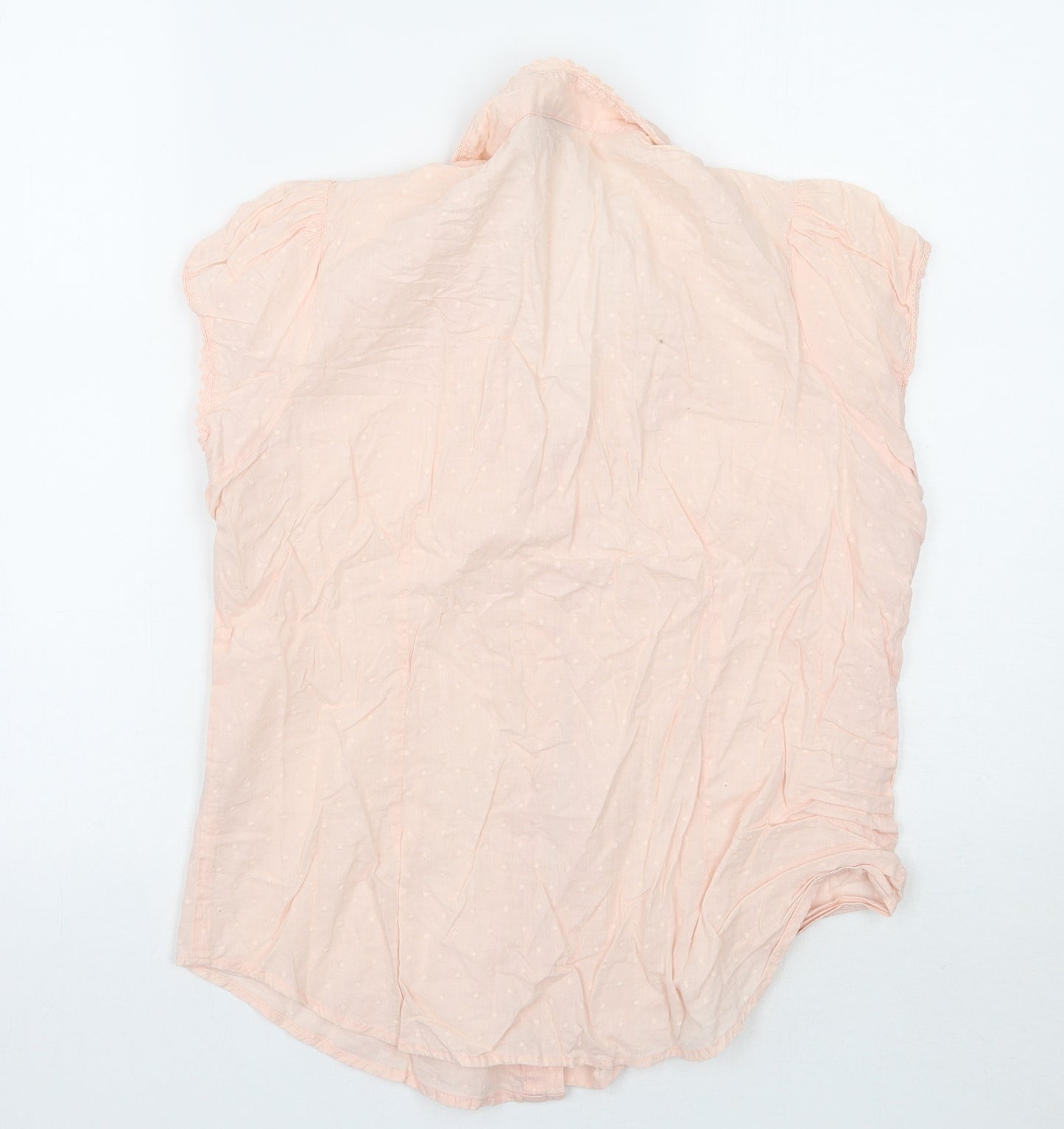 Kushi Womens Pink   Basic Button-Up Size 16