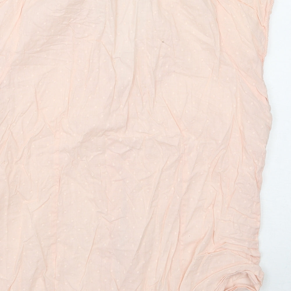 Kushi Womens Pink   Basic Button-Up Size 16