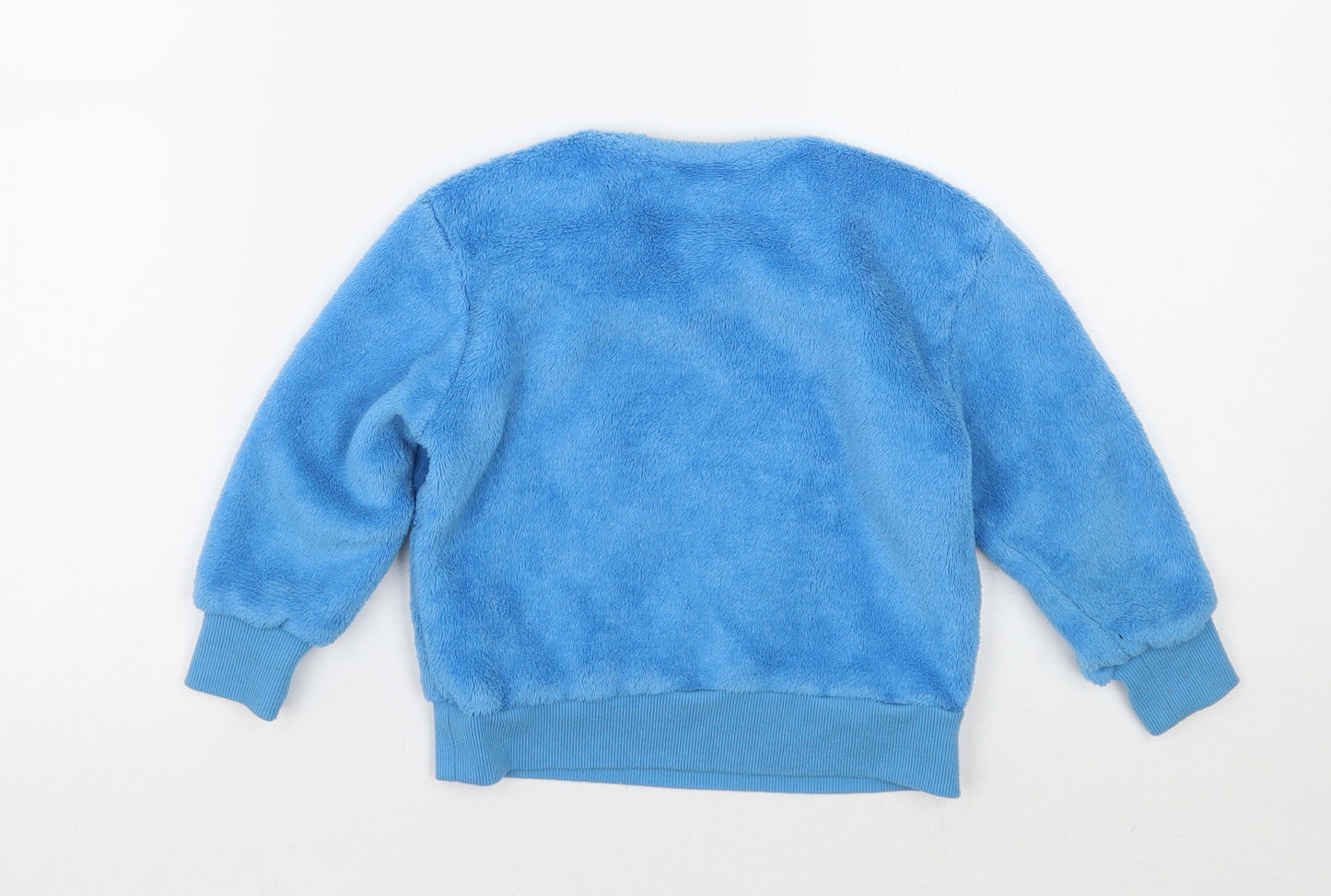 Kangaroo poo Boys Blue   Pullover Jumper Size 2-3 Years