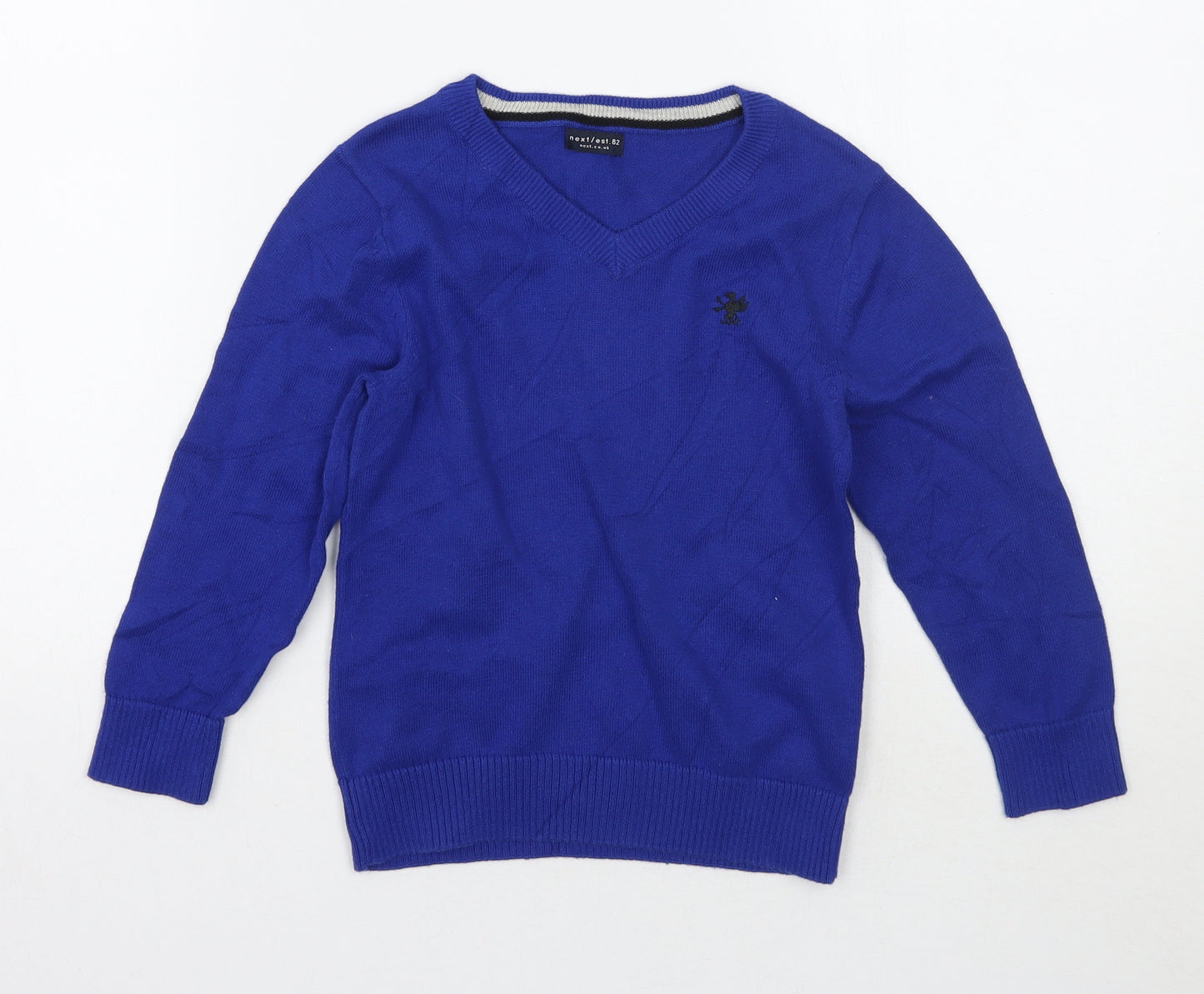 NEXT Boys Blue   Pullover Jumper Size 5 Years