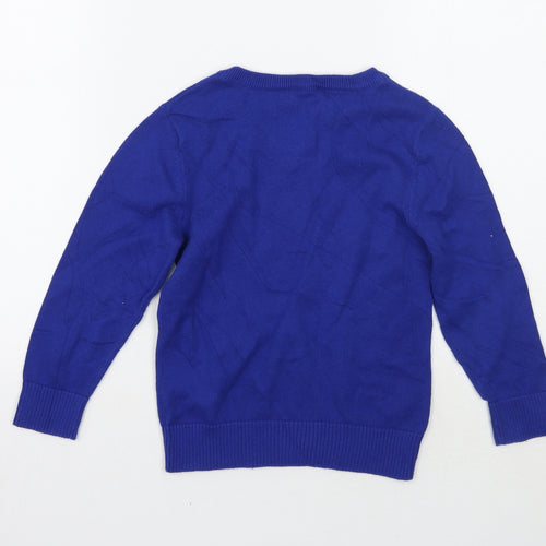 NEXT Boys Blue   Pullover Jumper Size 5 Years