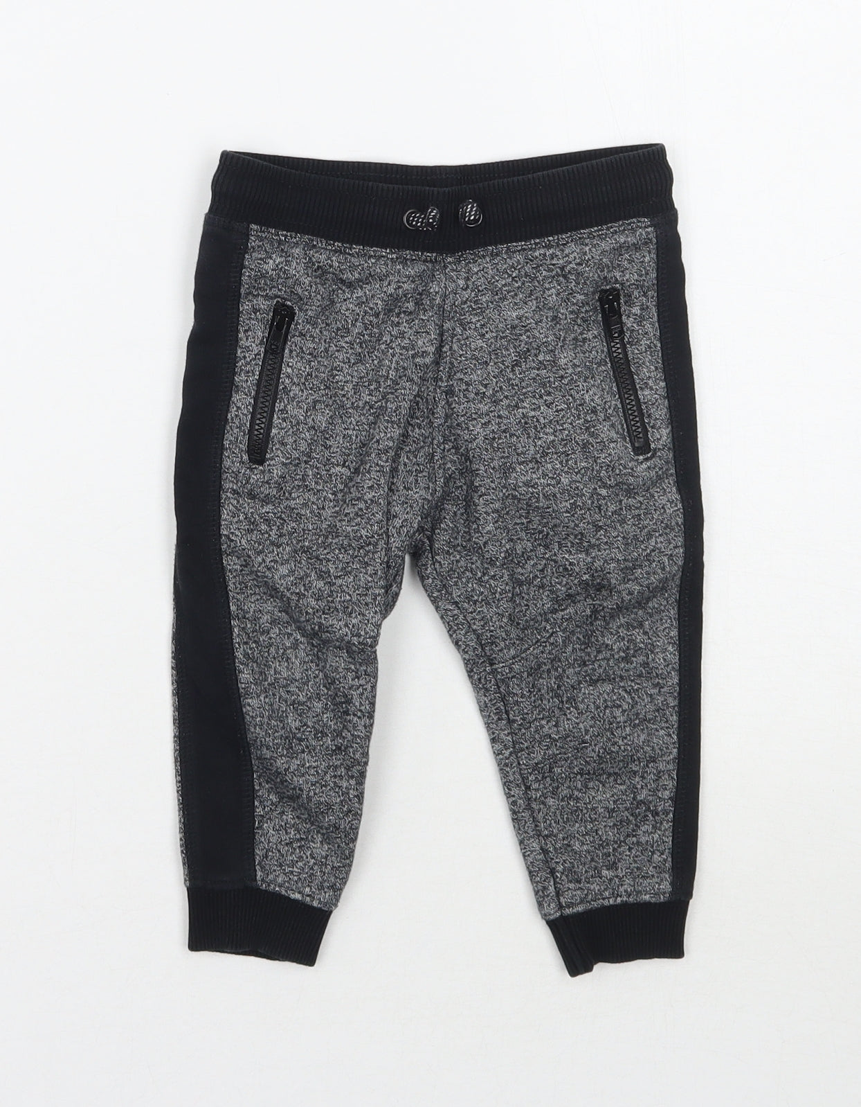 River Island Boys Grey   Sweatpants Trousers Size 9-12 Months