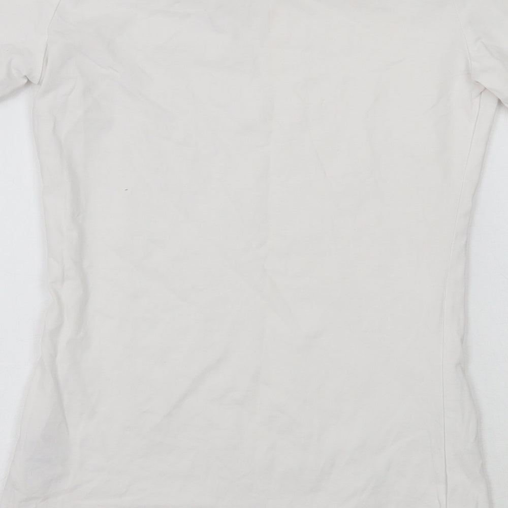 H&M Womens White   Basic T-Shirt Size S