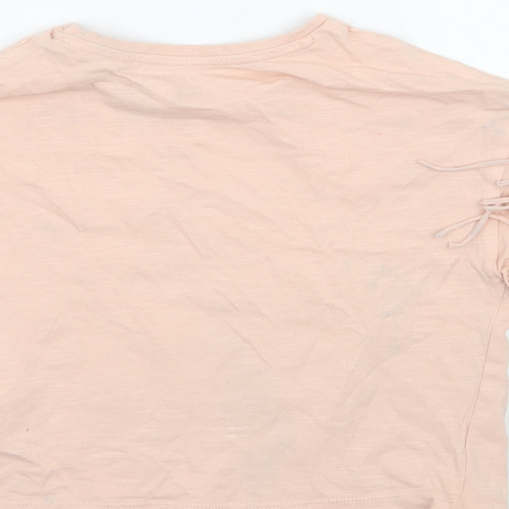 F&F Girls Pink   Basic T-Shirt Size 7 Years