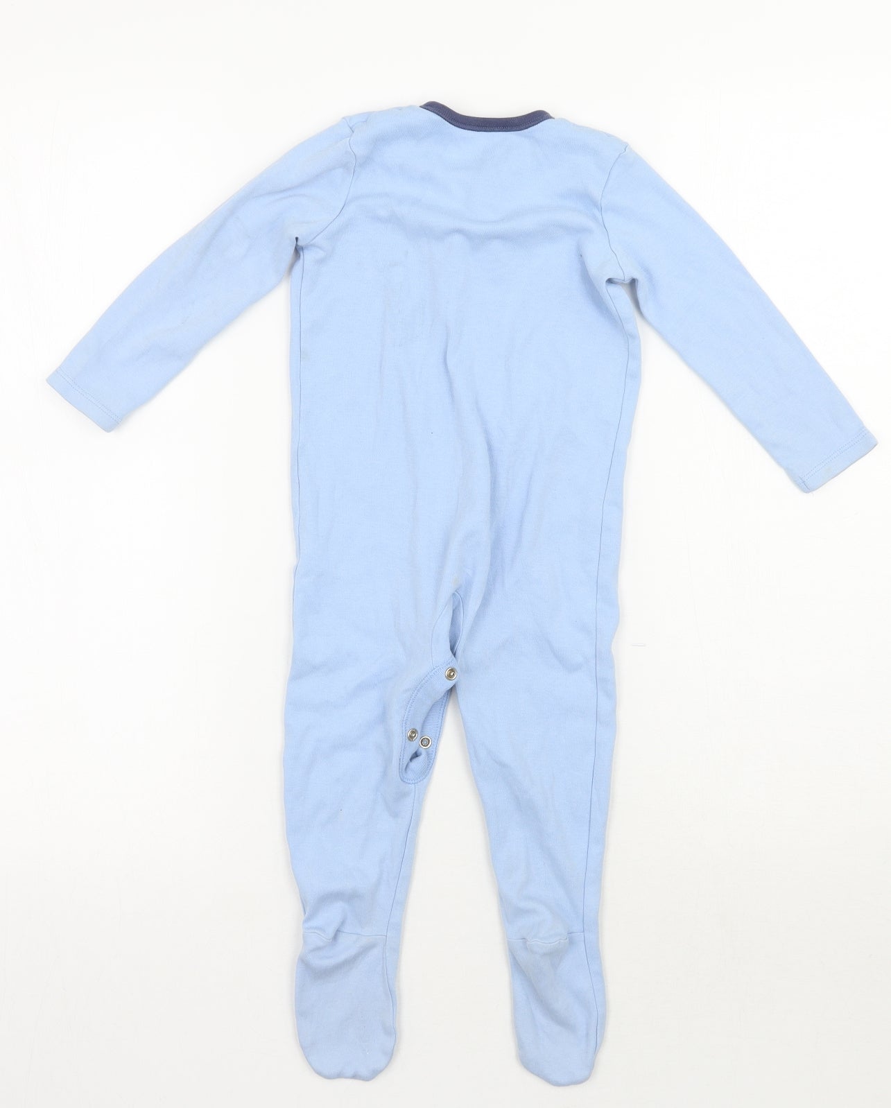 George Boys Blue   Babygrow One-Piece Size 12-18 Months